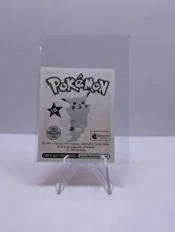 1999 Topps Merlin Nintendo Pokemon Stickers Electabuzz 125 NM - Image 2