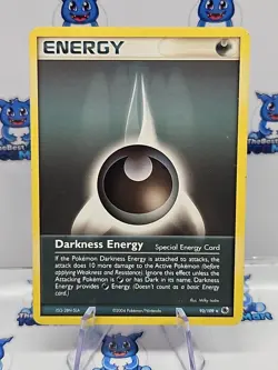 Darkness Energy 93/109 Pokemon EX Ruby & Sapphire MP - Image 1