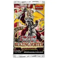 Yu-Gi-Oh! - BLAZING VORTEX BOOSTER PACK - 1ST EDITION - FACTORY SEALED 83717851974 - Image 1