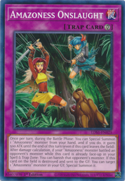 Yu-Gi-Oh! | Amazoness Onslaught [LDS1-EN025] Common Near Mint 1st Edition - Image 1