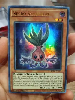 Yu Gi Oh - Necro Synchron - LED8-EN023 - Ultra Rare - 1st Edition - Image 1