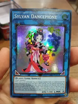 Yu Gi Oh - Sylvan Dancepione - DIFO-EN051 - Super Rare - 1st Edition - Near Mint - Image 1