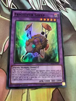 CROS-EN042 Frightfur Sheep Super Rare Yugioh 1st - Image 1