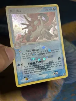 Kingler 26/112 EX Firered & Leafgreen Reverse Holo Rare Stamped Pokemon Card LP - Image 4