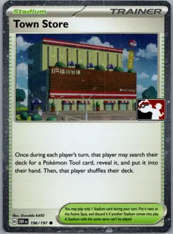 Town Store Common Prize Pack Series Cards 196/197 NM - Image 1