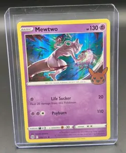 Mewtwo 056/172 Halloween Trick or Trade 2022 Holo Rare Pokemon Card NM - Image 1