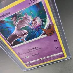 Mewtwo 056/172 Halloween Trick or Trade 2022 Holo Rare Pokemon Card NM - Image 3