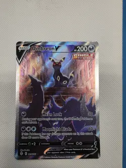 Umbreon V Alternate Art NM Evolving Skies 189/203 Alt Pokemon Card 2021 MINTY! - Image 1