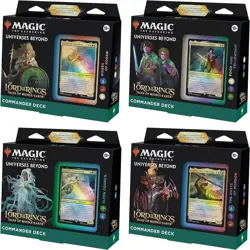 Magic: The Gathering - The Lord of the Rings Commander Deck Bundle - 4 Deck Set - Image 3