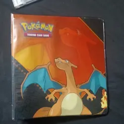 Vintage - Ultra Pro - Charizard Pokemon 3 Ring Binder - Pokemon Card Storage - Image 1