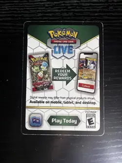 X5 Unused Pokemon Obsidian Flames Online Code Cards **Codes messaged fast** - Image 1