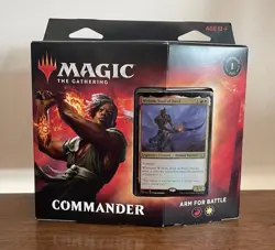 MTG Commander Legend - Arm for Battle - Factory Sealed Deck - Image 1