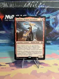 SARKHAN, DRAGON ASCENDANT x1 mtg NM-M Tarkir Dragonstorm 1 Rare - Image 1