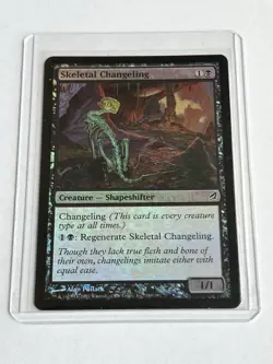 Skeletal Changeling - Foil - Lorwyn (LRW) - MTG Common #140 - Image 2