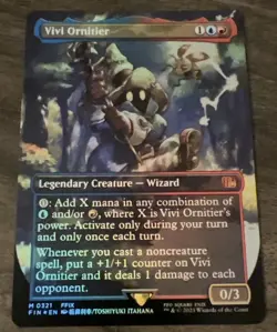 MTG Vivi Ornitier Borderless Foil #321 Magic the Gathering Final Fantasy English - Image 1