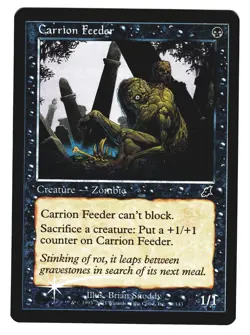 Magic The Gathering MTG - Scourge SCG 2003 - #59 Carrion Feeder FOIL x1 - Image 1