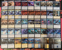 MTG - BLUE WHITE ROBOT ARTIFACT DECK - THE WATER CRYSTAL, EMISSARY ESCORT ~ - Image 1