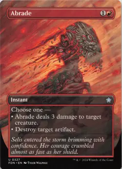 Abrade (Borderless) U Foundations 327 LP-NM - Image 1
