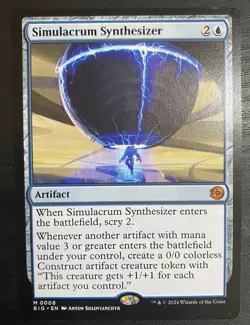 1x Simulacrum Synthesizer, NM, The Big Score (BIG), Magic: the Gathering, MtG - Image 1