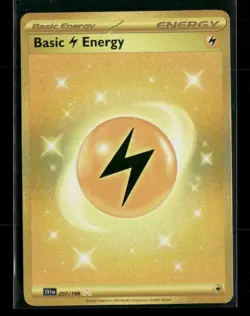 Basic Lightning Energy 257/198 Pokemon SV01: Scarlet & Violet Base Set Hyper Rar - Image 1
