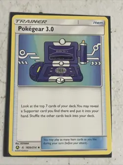 Pokegear 3.0 182b/214 Alternate Art Promo Pokemon TCG 2020 Trainer Toolkit - Image 1