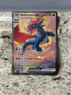 Pokemon - Salamence EX - 187/159 Journey Together SIR - NM Pack Fresh - Image 1