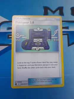 Pokegear 3.0 182b/214 Alternate Art Promo Pokemon TCG 2020 Trainer Toolkit - Image 1