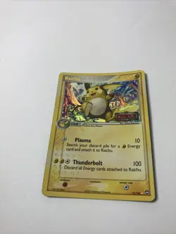 Raichu Holo 12/108 - Pokemon EX Power Keepers Holo Rare Gen 3 Vintage - Image 1