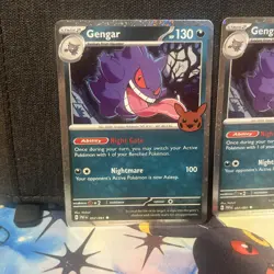 3x Gengar (Cosmos Holo) 057/091 Trick or Trade 2024 Holo Pokemon PACK FRESH - Image 2