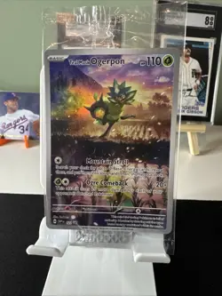 Sealed Holo Teal Mask Ogerpon - 123 Promo Scarlet & Violet Promo Pokemon TCG - Image 1