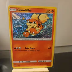 Pokemon TCG Growlithe McDonald's Promos 2018 1/12 Holo Promo Promo LP - Image 1