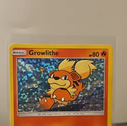 Pokemon TCG Growlithe McDonald's Promos 2018 1/12 Holo Promo Promo LP - Image 2