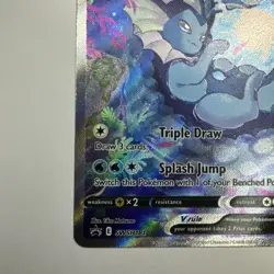 Vaporeon v SWSH181 Sword & Shield Promo Holo Pokemon TCG - Image 2
