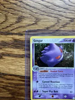 Pokemon Gengar EX Legend Maker Holo Rare Damage Swirl - Image 2