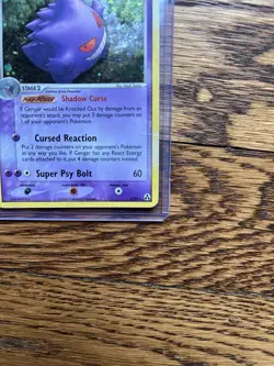 Pokemon Gengar EX Legend Maker Holo Rare Damage Swirl - Image 4