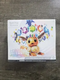 Pokemon TCG S&V Prismatic Evolutions ETB Elite Trainer Box FACTORY SEALED - Image 1