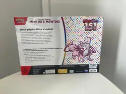 Pokemon 151 Ultra Premium Collection Brazil Portuguese Gold Mew Mewtwo Promo - Image 3
