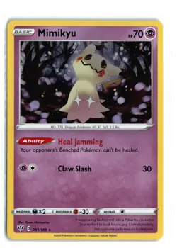 MIMIKYU 081/189 COSMOS HOLO POKEMON TCG NM-LP - Image 1