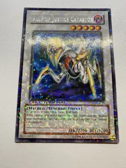 Yu-Gi-Oh! Ally Of Justice Catastor Duel Terminal DT01-EN035 MP - Image 1