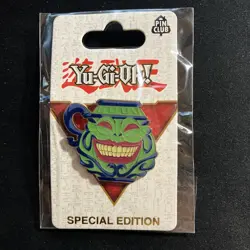 Yugioh Pin Club Lot x3 Sealed Pot of Greed, Exodia, Red Eyes - Image 3