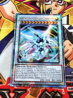Shooting Quasar Dragon ra04-en158 1st Ed (NEW) Quarter Century Rare Yu-Gi-Oh! - Image 1
