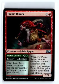 FOIL Picnic Ruiner Wilds of Eldraine - MTG Magic the Gathering Card - Image 1