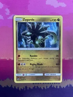 Pokemon Card Zygarde Dragon Majesty Uncommon 49/70 Near Mint - Image 2