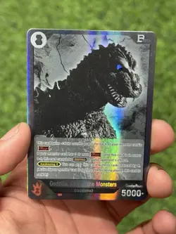 Godzilla, King Of The Monsters EBP01-075 SR Foil Godzilla Card Game 1st Edition - Image 1