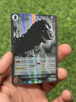 Godzilla, King Of The Monsters EBP01-075 SR Foil Godzilla Card Game 1st Edition - Image 2
