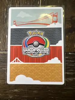 Pokemom TCG Darkrai EX 2016 Pokemon World Championships Deck Card - Image 2