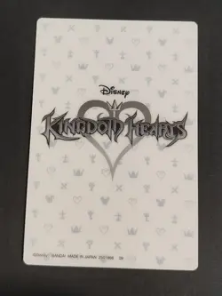 Kingdom Hearts Wafers Visual Card 09 Sora Roxas Mickey lot Japanese Bandai eb142 - Image 3