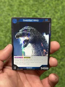 Godzilla 1995 EBP01-038 Rare Foil Godzilla Card Game 1st Edition Monster - Image 1