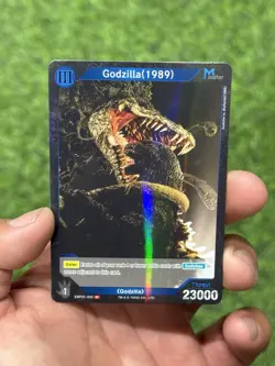 Godzilla 1989 EBP01-035 Rare Foil Godzilla Card Game 1st Edition Biollante - Image 1
