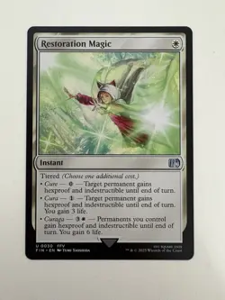 Restoration Magic MTG Magic the Gathering Card NM Near Mint FIN - Image 1